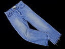 Jewel Changes ジュエルチェンジズ ユナイテッドアローズ カットオフ ストレート デニムパンツ size36/青 ■■ ☆ ela2 レディース【USED】【中古】【古着】【ブランド古着買取・販売ABJ】