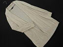 23区 ロング カーディガン size38/アイボリー ■◇ ☆ fdc8 レディース【USED】【中古】【古着】【ブランド古着買取・販売ABJ】
