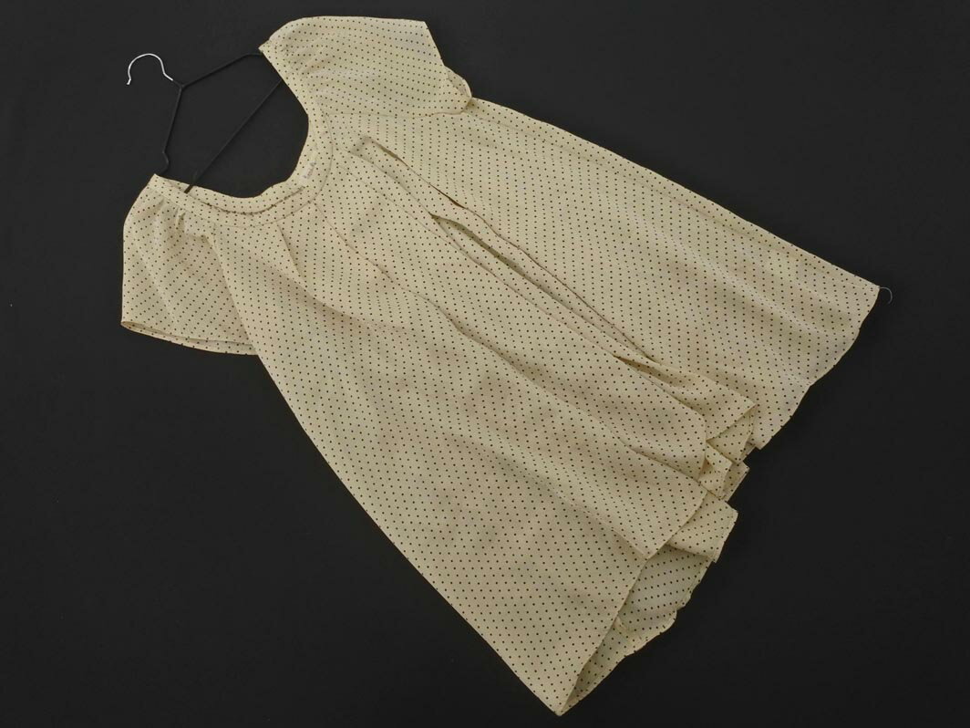 ネコポスOK Rope Picnic ロペピクニック ドット プルオーバー ブラウス シャツ size38/ベージュ ■◆ ☆ fha8 レディース【USED】【中古】【古着】【ブランド古着買取・販売ABJ】(4)