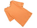ネコポスOK Rope Picnic ロペピクニック リブ カットソー size38/オレンジ ■◆ ☆ fdc8 レディース【USED】【中古】【古着】【ブラ...