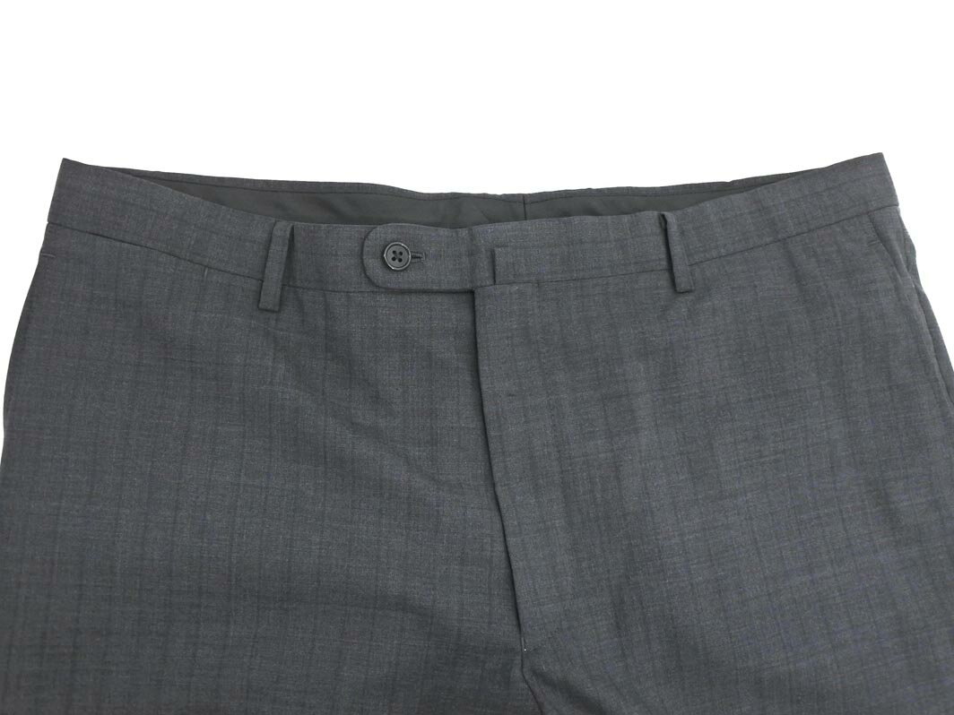 新品 THE SUIT COMPANY スーツカンパニー ウール混 トラウザー パンツ size185 2Drop/グレー ◇■ ☆ fja6 メンズ【USED】【中古】【古着】【ブランド古着買取・販売ABJ】