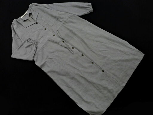 Ray Cassin レイカズン ブラウジング ワンピース sizeM/グレー ◇■ ☆ fba3 レディース【USED】【中古】【古着】【ブランド古着買取・販売ABJ】 Ray Cassin レイカズン ブラウジング ワンピース sizeM/グレー ◇■ ☆ fba3 レディース【USED】【中古】【古着】【ブランド古着買取・販売ABJ】