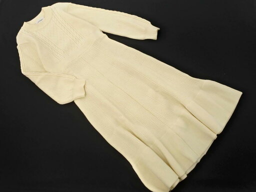 JILLSTUART ジルスチュアート ニット ワンピース sizeFR/クリーム ◇■ ☆ fda1 レディース【USED】【中古】【古着】【ブランド古着買取・販売ABJ】 JILLSTUART ジルスチュアート ニット ワンピース sizeFR/クリーム ◇■ ☆ fda1 レディース【USED】【中古】【古着】【ブランド古着買取・販売ABJ】