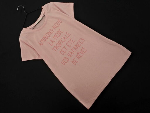 ネコポスOK any SiS エニィスィス プリント Tシャツ size2/ピンク ■◆ ☆ ffa6 レディース【USED】【中古】【古着】【ブランド古着買取・販売ABJ】 ネコポスOK any SiS エニィスィス プリント Tシャツ size2/ピンク ■◆ ☆ ffa6 レディース【USED】【中古】【古着】【ブランド古着買取・販売ABJ】