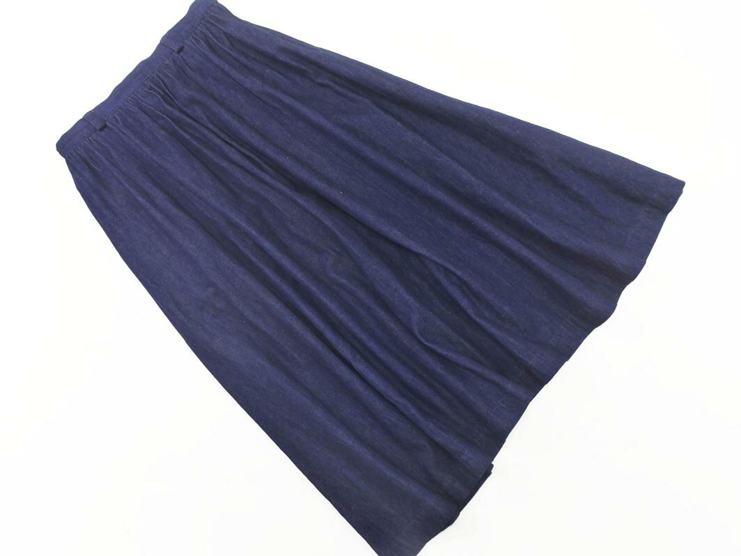 NEWYORKER ニューヨーカー ロング デニムスカート size11/青 ■■ ☆ fib2 レディース【USED】【中古】【古着】【ブランド古着買取・販売ABJ】(4)