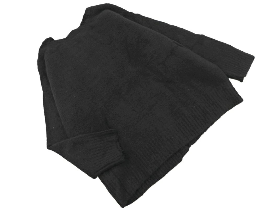 CLASSICAL ELF クラシカルエルフ バックボタン ニット セーター sizeM/黒 ◇■ ☆ fjb5 レディース【USED..