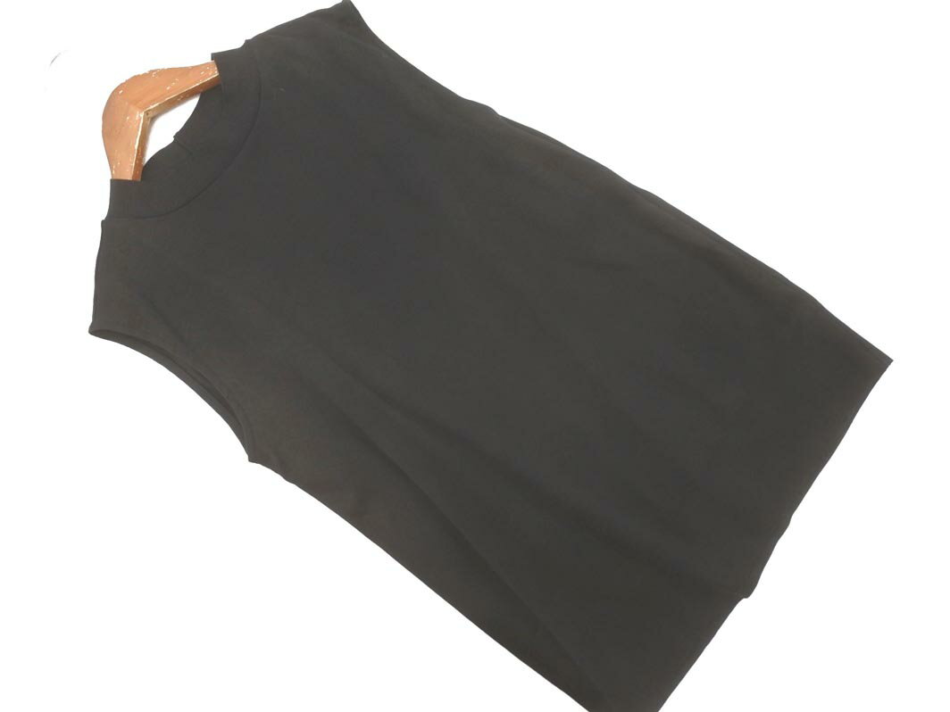 ネコポスOK グリーンレーベルリラクシング ユナイテッドアローズ ノースリーブ カットソー 黒 ■◆ ☆ fga9 レディース【USED】【中古】【古着】【ブランド古着買取・販売ABJ】(4)