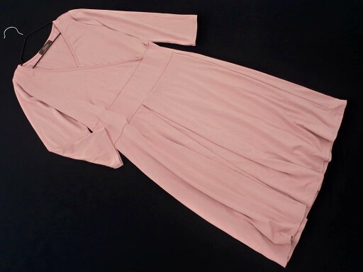Tiaclasse ティアクラッセ カシュクール ワンピース sizeL/ピンク ■◇ ☆ fac1 レディース【USED】【中古】【古着】【ブランド古着買取・販売ABJ】 Tiaclasse ティアクラッセ カシュクール ワンピース sizeL/ピンク ■◇ ☆ fac1 レディース【USED】【中古】【古着】【ブランド古着買取・販売ABJ】