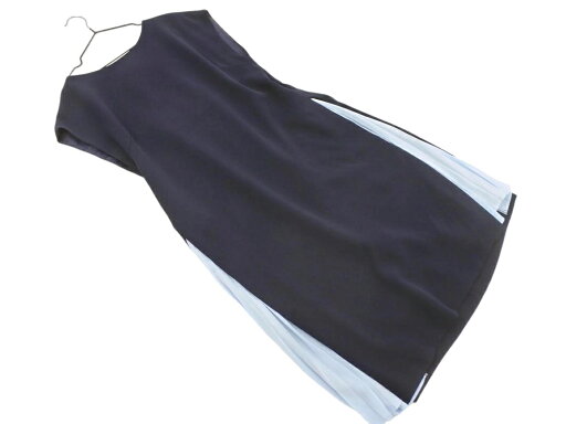INDIVI インディヴィ プリーツ 切替 ワンピース size38/濃紺 ■◆ ☆ fdb1 レディース【USED】【中古】【古着】【ブランド古着買取・販売ABJ】 INDIVI インディヴィ プリーツ 切替 ワンピース size38/濃紺 ■◆ ☆ fdb1 レディース【USED】【中古】【古着】【ブランド古着買取・販売ABJ】