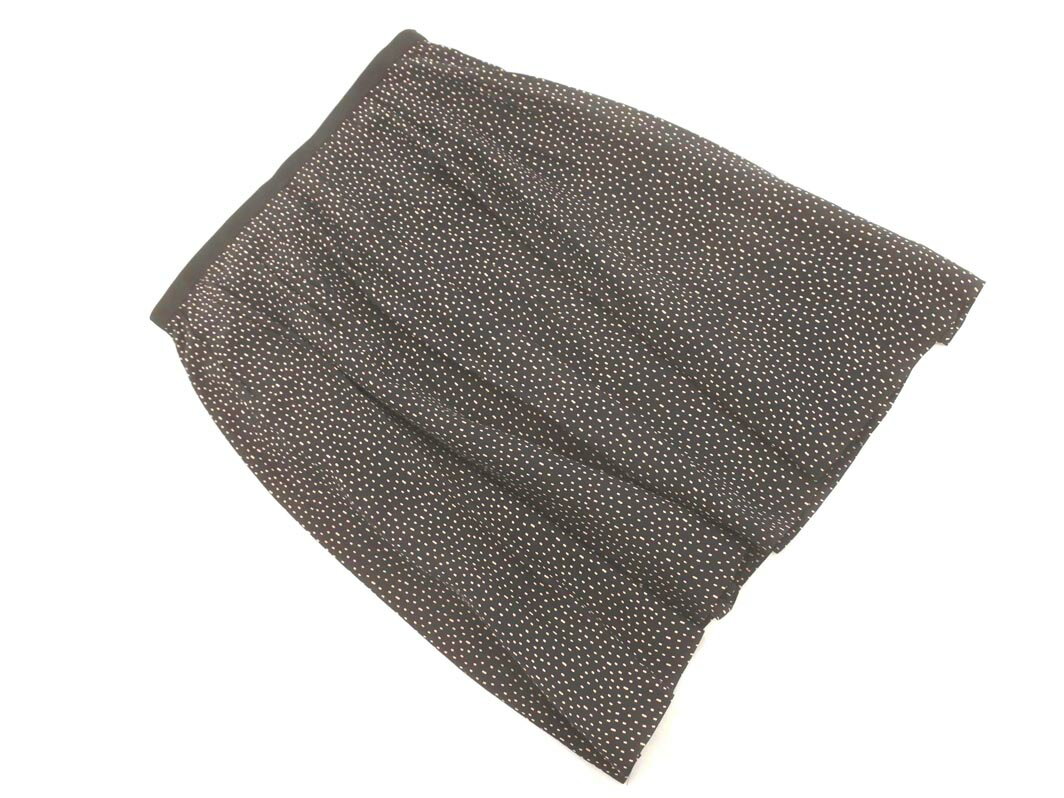 ROPE ロペ 総柄 Aライン 台形 スカート sizeEX 3/黒 ■◇ ☆ fgb5 レディース【USED】【中古】【古着】【ブランド古着買取・販売ABJ】(4)