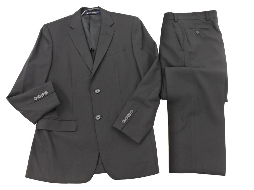BROOKS BROTHERS ブルックスブラザーズ セットアップ ジャケット パンツ スーツ size37SHT 31W/黒 ■■ ☆ fkb3 メンズ【US...