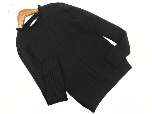 MISCH MASCH ミッシュマッシュ MM リブ ニット セーター sizeM/黒 ■◇ ☆ fea9 レディース【USED】【中古】【古着】【ブランド古着買取・販売ABJ】 MISCH MASCH ミッシュマッシュ MM リブ ニット セーター sizeM/黒 ■◇ ☆ fea9 レディース【USED】【中古】【古着】【ブランド古着買取・販売ABJ】
