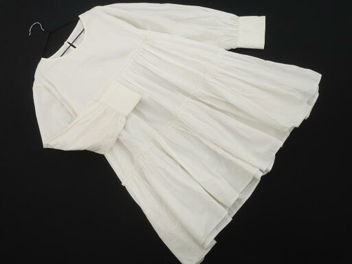 MAJESTIC LEGON マジェスティックレゴン ティアード チュニック ワンピース sizeM/白 ■◇ ☆ fac0 レディース【USED】【中古】【古着】【ブランド古着買取・販売ABJ】 MAJESTIC LEGON マジェスティックレゴン ティアード チュニック ワンピース sizeM/白 ■◇ ☆ fac0 レディース【USED】【中古】【古着】【ブランド古着買取・販売ABJ】