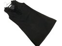 ネコポスOK M-PREMIER エムプルミエ フリル ノースリーブ ワンピース size34/黒 ■◆ ☆ fda9 レディース【USED】【中古】【古着】【ブランド古着買取・販売ABJ】(4)