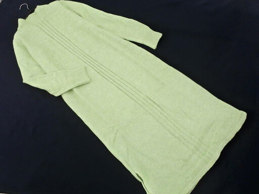 DRESKIP ドレスキップ ニット ワンピース 黄緑 ◇■ ☆ ekb4 レディース【USED】【中古】【古着】【ブランド古着買取・販売ABJ】 DRESKIP ドレスキップ ニット ワンピース 黄緑 ◇■ ☆ ekb4 レディース【USED】【中古】【古着】【ブランド古着買取・販売ABJ】