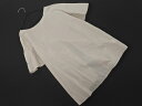 ネコポスOK ナチュラルビューティーベーシック バックオープン ブラウス シャツ sizeS/ベージュ ■◆ ☆ fec9 レディース【USED】【中古】【古着】【ブランド古着買取・販売ABJ】