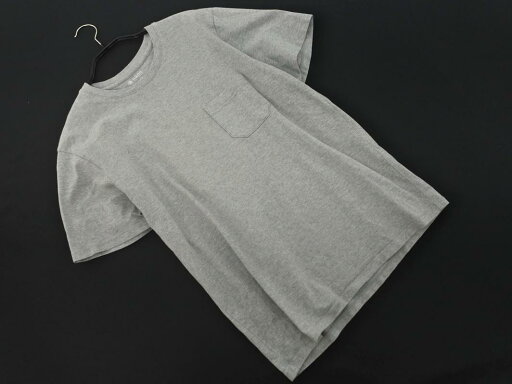nano universe ナノユニバース ポケット Tシャツ sizeL/グレー ■◆ ☆ fea1 メンズ【USED】【中古】【古着】【ブランド古着買取・販売ABJ】 nano universe ナノユニバース ポケット Tシャツ sizeL/グレー ■◆ ☆ fea1 メンズ【USED】【中古】【古着】【ブランド古着買取・販売ABJ】