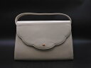 HANAE MORI ハナエモリ 2WAY ハンド バッグ オフホワイト ■■ ☆ fca6 レディース【USED】【中古】【古着】【ブランド古着買取・販売AB...