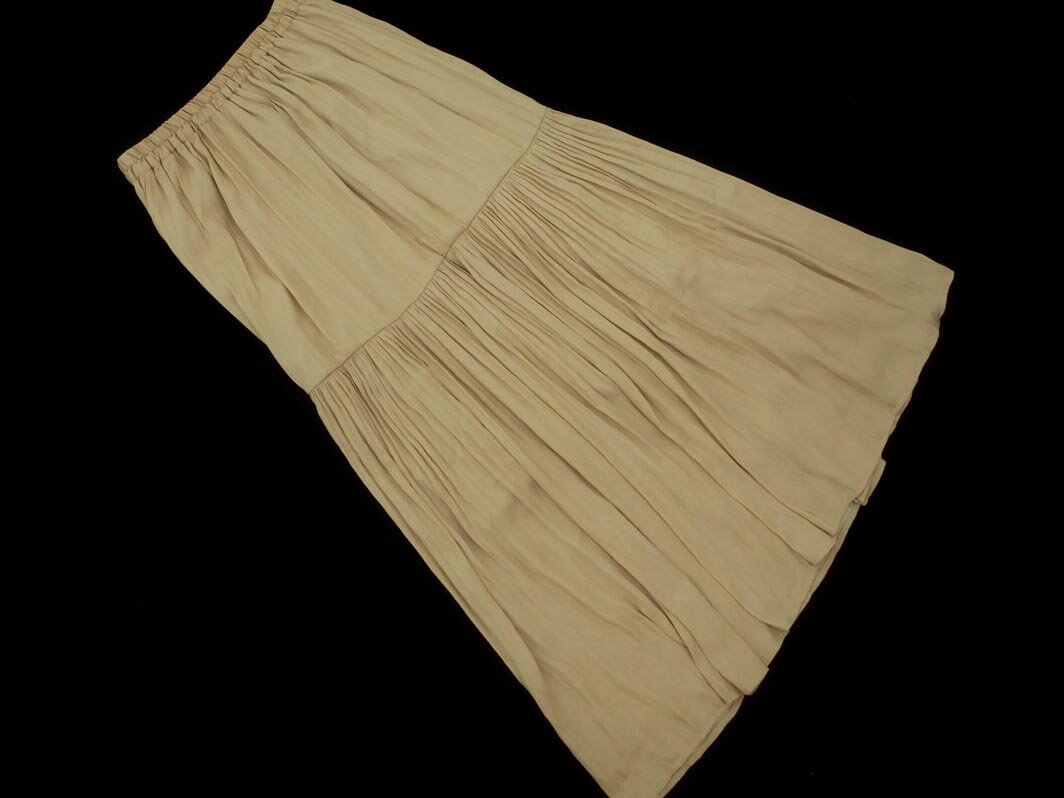 ネコポスOK URBAN RESEARCH アーバンリサーチ ロング スカート sizeF/ベージュ ■◇ ☆ fdc8 レディース【USED】【中古】【古着】【ブランド古着買取・販売ABJ】