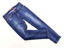 RED CARD レッドカード USED加工 スキニー デニムパンツ size23/インディゴ ■■ ☆ fgc1 レディース【USED】【中古】【古着】【ブラ...