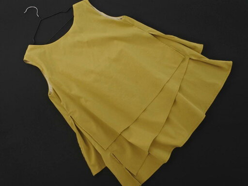 ネコポスOK AZUL BY MOUSSY アズールバイマウジー レイヤード ノースリーブ ブラウス シャツ sizeS/黄 ■◆ ☆ ffb9 レディース【USED】【中古】【古着】【ブランド古着買取・販売ABJ】 ネコポスOK AZUL BY MOUSSY アズールバイマウジー レイヤード ノースリーブ ブラウス シャツ sizeS/黄 ■◆ ☆ ffb9 レディース【USED】【中古】【古着】【ブランド古着買取・販売ABJ】