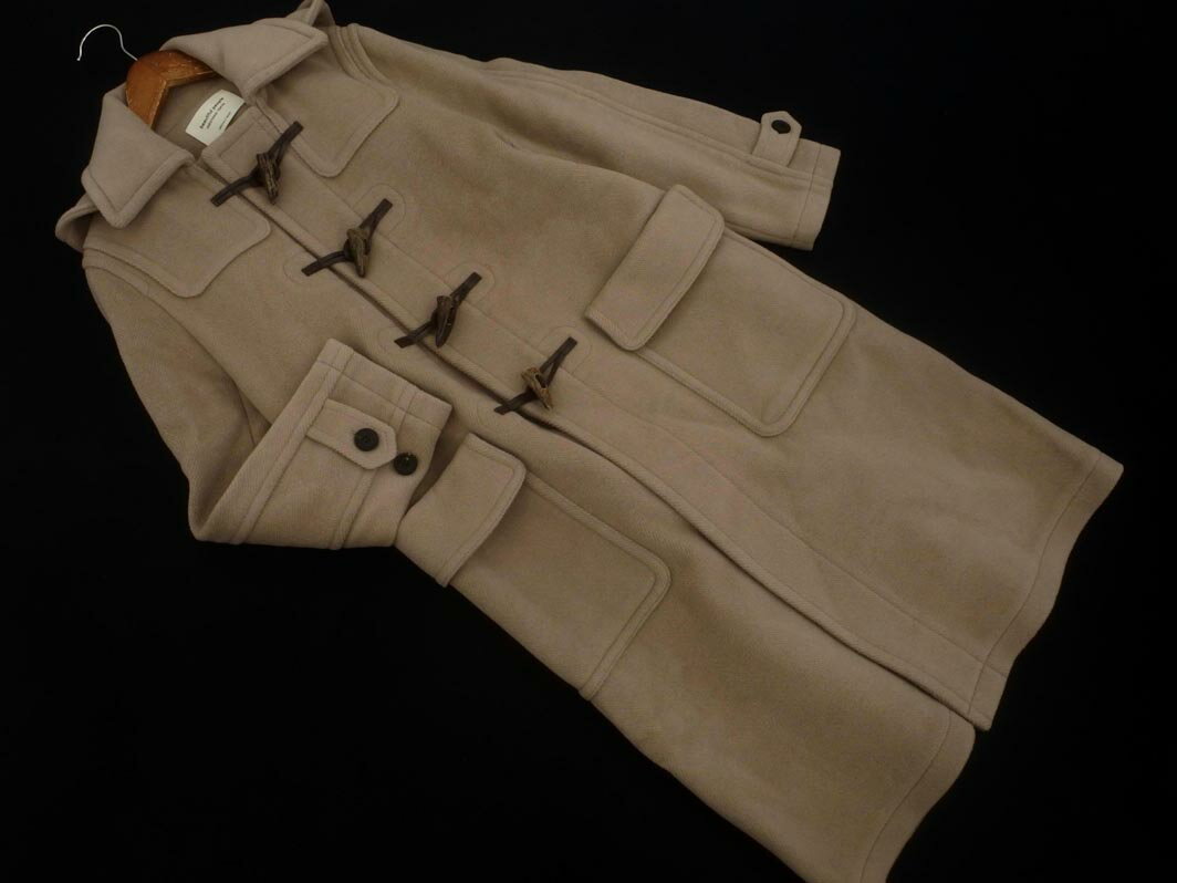 BEAUTIFUL PEOPLE ビューティフルピープル ウール100% ダッフル コート 160cm グレージュ ◇■◎ ☆ flb7 女の子【USED】【中古】【古着】【ブランド古着買取・販売ABJ】