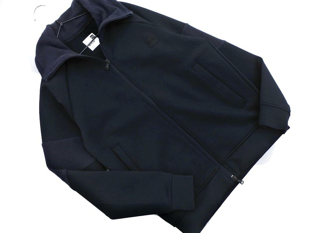 UNDER ARMOUR アンダーアーマー 切替 ジップアップ トラック ジャケット sizeSM/黒 ◇■ ☆ fad1 レディース【USED】【中古】【古着】【ブランド古着買取・販売ABJ】