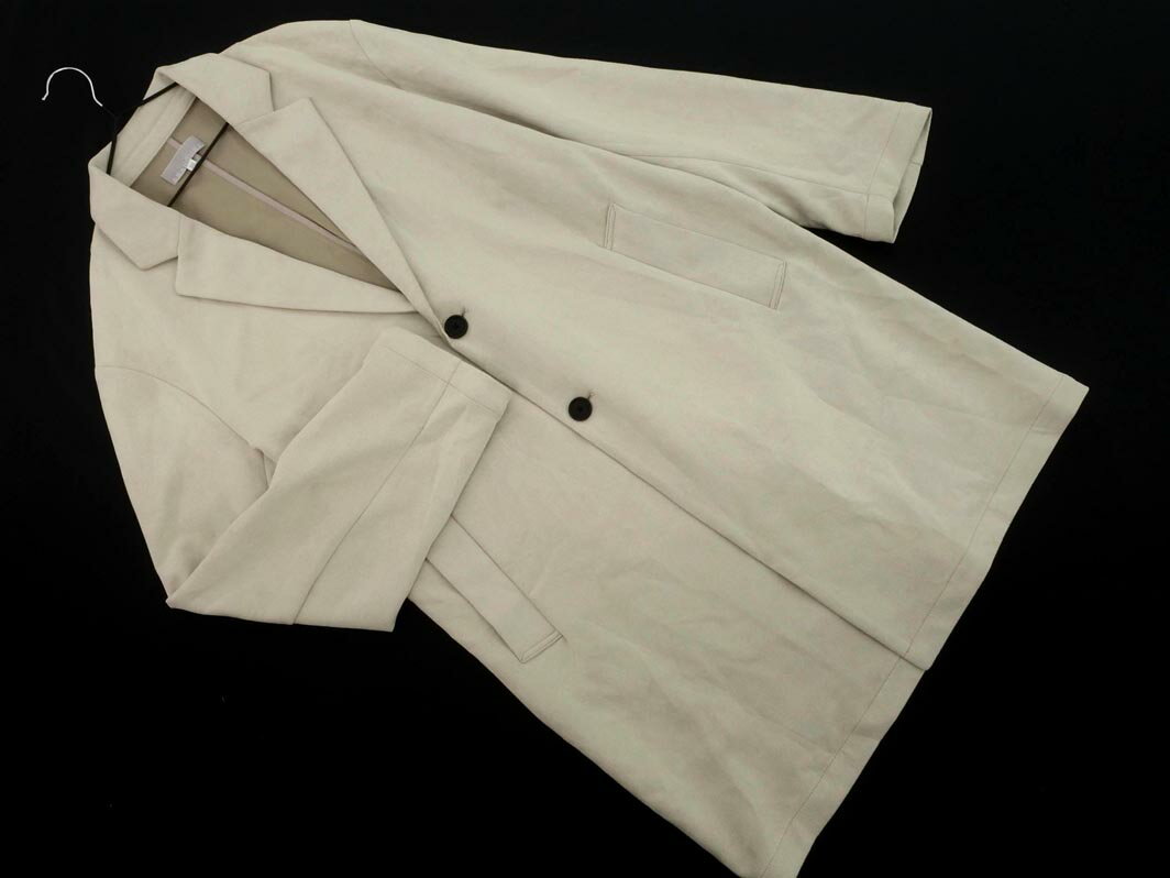 ABAHOUSE アバハウス コート size50/ライトグレー ■◇ ☆ fab6 レディース【USED】【中古】【古着】【ブランド古着買取・販売ABJ】