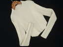 PAGEBOY ページボーイ モックネック ニット セーター sizeF/オフホワイト ■◇ ☆ fdb1 レディース【USED】【中古】【古着】【ブランド古着...