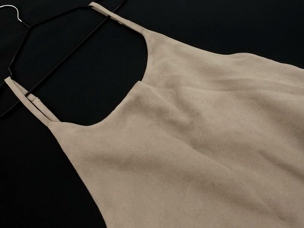 BEAUTY &amp; YOUTH ビューティ&amp;ユース ユナイテッドアローズ サロペット オーバーオール sizeM/グレージュ ◇■ ☆ ejb8 レディース【USED】【中古】【古着】【ブランド古着買取・販売ABJ】