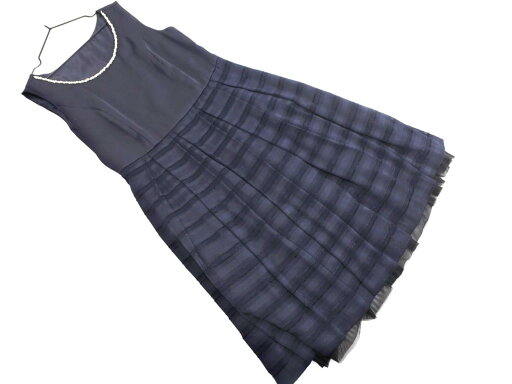 any SiS エニィスィス パールビーズ ボーダー ワンピース size2/紺 ■◆ ☆ ekb9 レディース【USED】【中古】【古着】【ブランド古着買取・販売ABJ】 any SiS エニィスィス パールビーズ ボーダー ワンピース size2/紺 ■◆ ☆ ekb9 レディース【USED】【中古】【古着】【ブランド古着買取・販売ABJ】