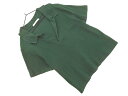 ネコポスOK BEAUTY & YOUTH ビューティ&ユース ユナイテッドアローズ ショート丈 ポロシャツ 緑 ■◆ ☆ fga2 レディース【USED】【中...