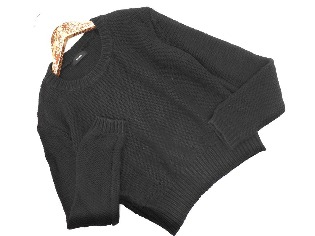 EMODA エモダ ニット セーター sizeF/黒 ◇■ ☆ fjb0 レディース【USED】【中古】【古着】【ブランド古着..