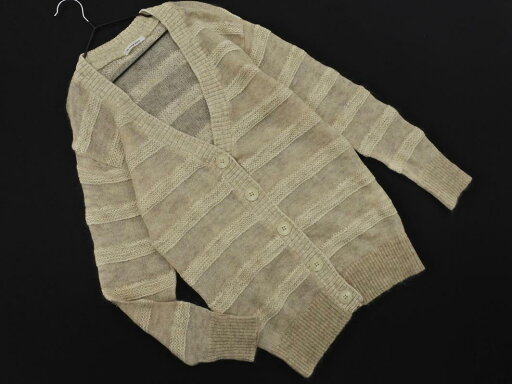 le.coeur blanc ルクールブラン ニット カーディガン sizeM/ベージュ ◇■ ☆ fac9 レディース【USED】【中古】【古着】【ブランド古着買取・販売ABJ】 le.coeur blanc ルクールブラン ニット カーディガン sizeM/ベージュ ◇■ ☆ fac9 レディース【USED】【中古】【古着】【ブランド古着買取・販売ABJ】