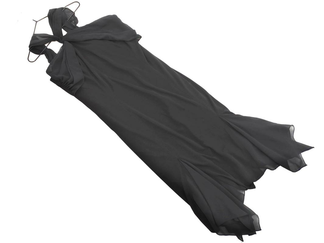 INDIVI インディヴィ ワンピース size38/黒 ■◆ ☆ ffb0 レディース【USED】【中古】【古着】【ブランド古着買取・販売ABJ】