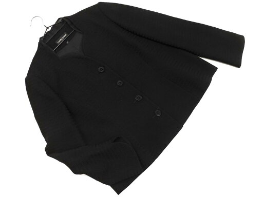 CLAIRE CHARON クレールシャロン 大きいサイズ 喪服 ブラックフォーマル ジャケット size17/黒 ■■ ☆ fca7 レディース【USED】【中古】【古着】【ブランド古着買取・販売ABJ】 CLAIRE CHARON クレールシャロン 大きいサイズ 喪服 ブラックフォーマル ジャケット size17/黒 ■■ ☆ fca7 レディース【USED】【中古】【古着】【ブランド古着買取・販売ABJ】