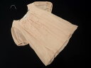 MACKINTOSH PHILOSOPHY マッキントッシュフィロソフィー フラワーモチーフ ブラウス シャツ size38/ベージュ ■◆ ☆ fgc8 レディース【USED】【中古】【古着】【ブランド古着買取・販売ABJ】