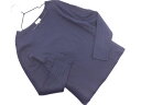 ネコポスOK MACKINTOSH PHILOSOPHY マッキントッシュフィロソフィー ボートネック カットソー size38/紺 ■◇ ☆ fgc4 レディース【USED】【中古】【古着】【ブランド古着買取・販売ABJ】