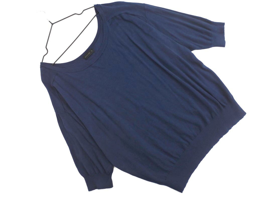 ネコポスOK apart by lowrys アパートバイローリーズ ニット セーター sizeL/紺 ■◇ ☆ fgc1 レディース..