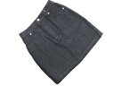 新品 ADOLESCENCE アドレセンス MONO MART モノマート Aライン 台形 デニムスカート sizeM/黒 ■■ ☆ fdb1 レディース【US...