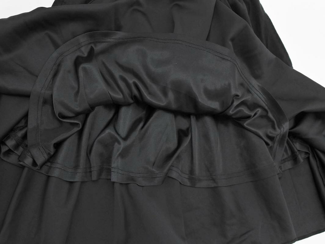 ブランド古着ならABJのmystic ミスティック スウェード調 フレア スカート sizeF/黒 ◇■ ☆ fib2 レディース【USED】【中古】【古着】【ブランド古着買取・販売ABJ】｜アングル2