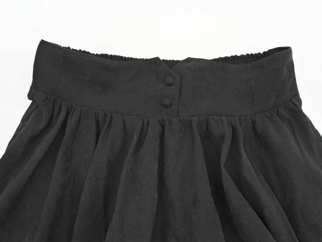ブランド古着ならABJのmystic ミスティック スウェード調 フレア スカート sizeF/黒 ◇■ ☆ fib2 レディース【USED】【中古】【古着】【ブランド古着買取・販売ABJ】｜アングル3