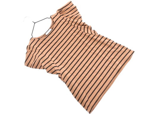 ネコポスOK AG by aquagirl エージーバイアクアガール ボーダー カットソー sizeM/茶 ■◆ ☆ ffc6 レディース【USED】【中古】【古着】【ブランド古着買取・販売ABJ】 ネコポスOK AG by aquagirl エージーバイアクアガール ボーダー カットソー sizeM/茶 ■◆ ☆ ffc6 レディース【USED】【中古】【古着】【ブランド古着買取・販売ABJ】