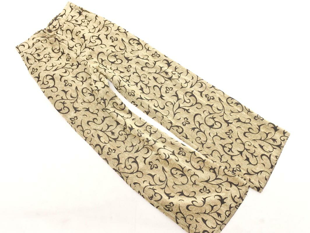 MOUSSY マウジー 総柄 ワイド パンツ s