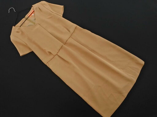 SunaUna スーナウーナ タック ワンピース size38/ベージュ ■◆ ☆ fac8 レディース【USED】【中古】【古着】【ブランド古着買取・販売ABJ】 SunaUna スーナウーナ タック ワンピース size38/ベージュ ■◆ ☆ fac8 レディース【USED】【中古】【古着】【ブランド古着買取・販売ABJ】