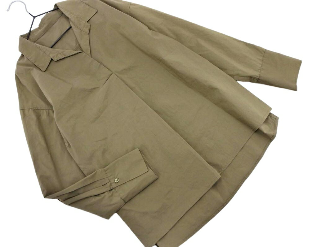 Dessin UNTITLED デッサンアンタイトル プルオーバー ブラウス シャツ size2/カーキ ■◇ ☆ fcb3 レディース【USED】【中古】【古着】【ブランド古着買取・販売ABJ】