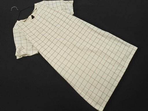 grove グローブ チェック ワンピース sizeM/オフホワイト ■◆ ☆ fec1 レディース【USED】【中古】【古着】【ブランド古着買取・販売ABJ】 grove グローブ チェック ワンピース sizeM/オフホワイト ■◆ ☆ fec1 レディース【USED】【中古】【古着】【ブランド古着買取・販売ABJ】