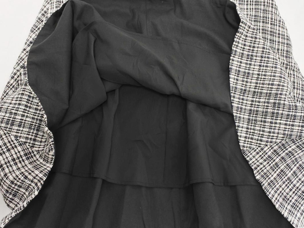 Mila Owen ミラオーウェン ツイード ロング フレア スカート size0/黒x白 ◇■ ☆ gib7 レディース【USED】【中古】【古着】【ブランド古着買取・販売ABJ】 furugi-abj-11221906 ブランド古着ならABJ サンプル画像2