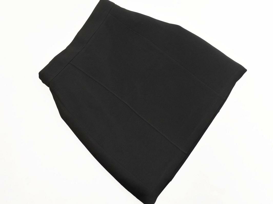 ネコポスOK mystic ミスティック Aライン 台形 スカート size2/黒 ■◇ ☆ fhb3 レディース【USED】【中古】【古着】【ブランド古着買取・販売ABJ】