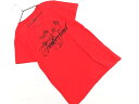 ネコポスOK Timberland ティンバーランド 刺繍 Tシャツ sizeS/赤 ■◆ ☆ fac7 レディース【USED】【中古】【古着】【ブランド古着買取・販売ABJ】